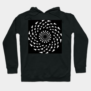 Spiral Optical Illusion Hoodie